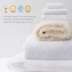 Travel Cots & Beds|Mattress Protectors & Underlays*The Sleep Store Quilted Wool Topper - Drift Travel Cot