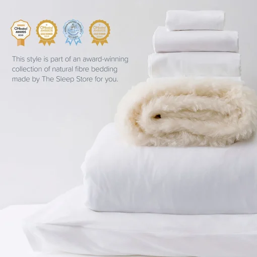 Travel Cots & Beds|Mattress Protectors & Underlays*The Sleep Store Quilted Wool Topper - Drift Travel Cot