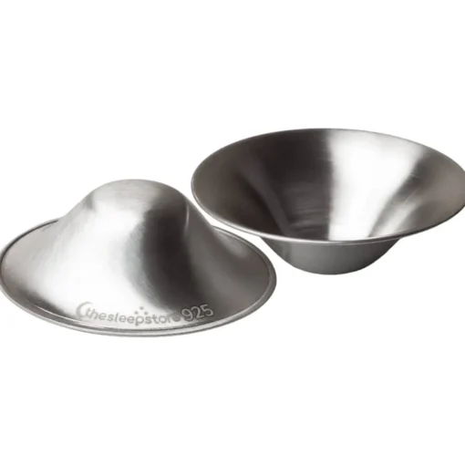 Gifts For Mum|Self-Care*The Sleep Store Silver Nipple Cups
