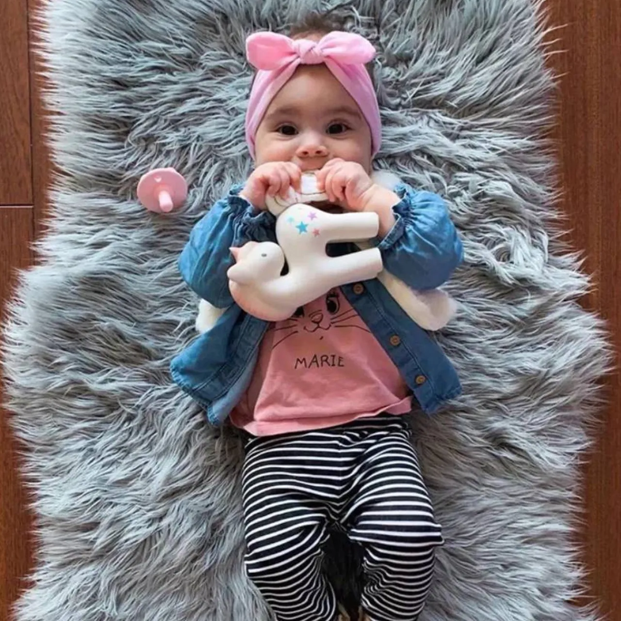 Teeth & Teethers*Tikiri Toys Tikiri Fairytales Unicorn - Cotton Candy