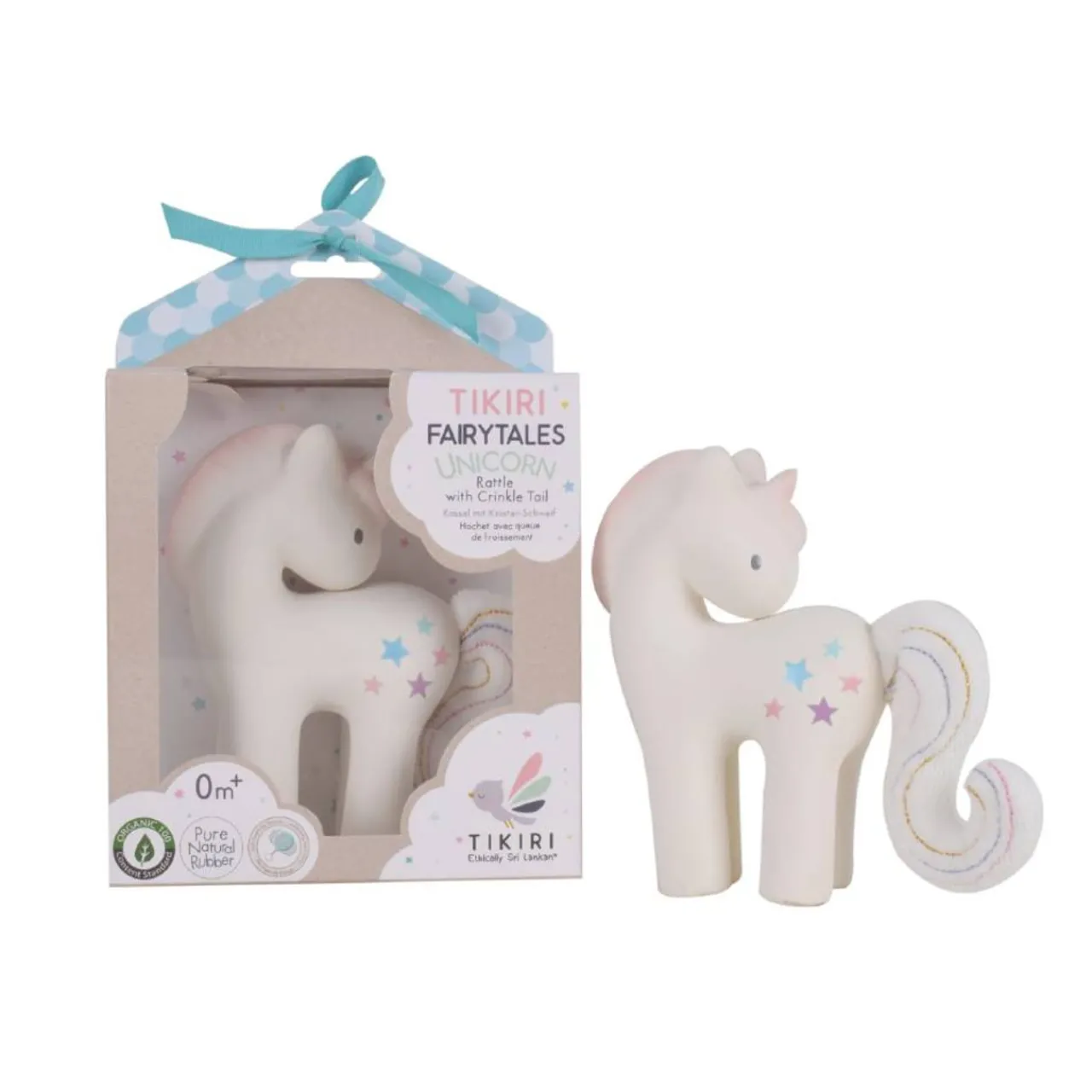 Teeth & Teethers*Tikiri Toys Tikiri Fairytales Unicorn - Cotton Candy