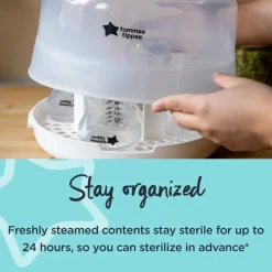 Cleaning & Sterilising*Tommee Tippee Microsteri Microwave Steam Steriliser