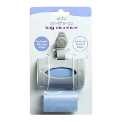 Nappy Bags & Backpacks*Ubbi On the Go Bag Dispenser Grey