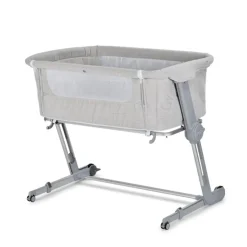 Travel Cots & Beds|Bassinets & Co-Sleepers*Unilove Hug Me Plus 3-in-1 Bedside Bassinet with Mosquito Net Shadow Grey
