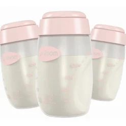 Breast Pumps & Accessories|Breast Pumps & Accessories*Unimom Breast Milk Storage Bottle 3 pack - Pink