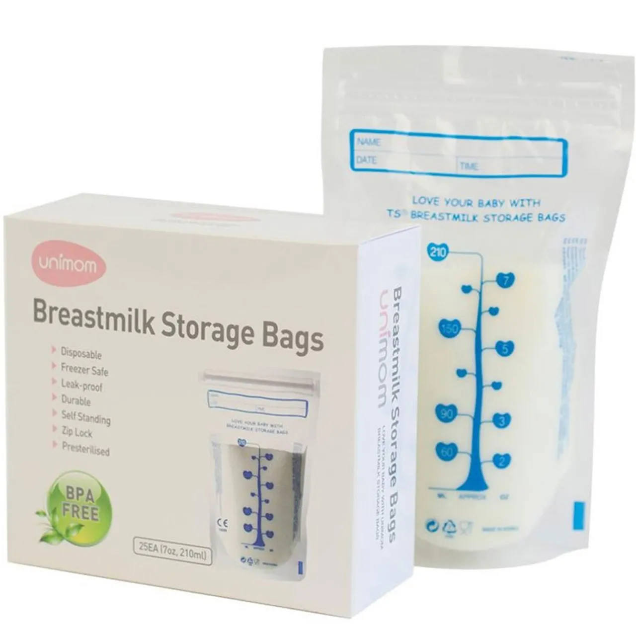 Breast Pumps & Accessories|Breast Pumps & Accessories*Unimom Breastmilk Storage Bags - Standard