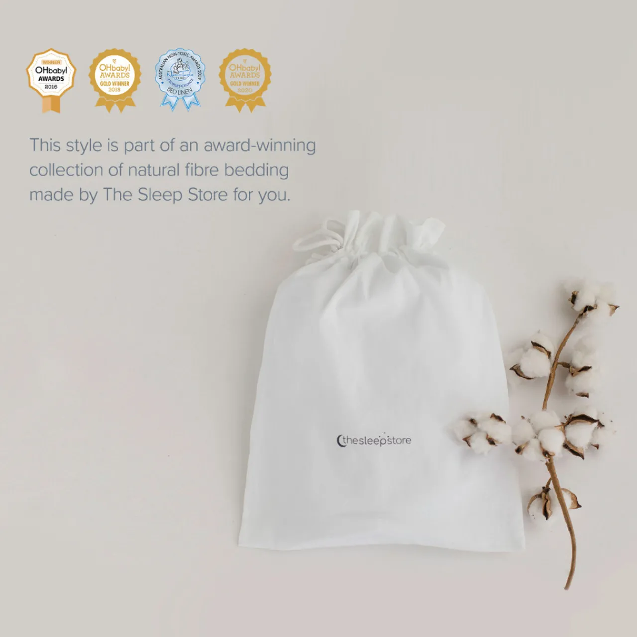 Mattress Protectors & Underlays|Bassinet & Co-Sleeper Bedding*The Sleep Store Waterproof Cotton Mattress Protector