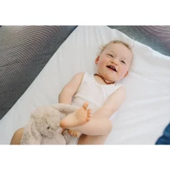 Travel Cots & Beds|Mattress Protectors & Underlays*The Sleep Store Waterproof Fitted Protector Sheet - Drift Travel Cot