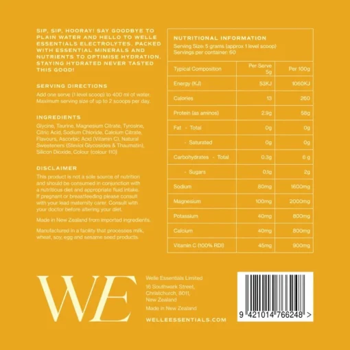 Self-Care|Self Care & Vitamins*Welle Essentials Electrolytes - Tropical