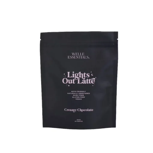 Self-Care|Self Care & Vitamins*Welle Essentials Light Out Latte - Creamy Chocolate