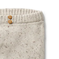 Tops & Pants*Wilson + Frenchy Wilson & Frenchy Organic Knitted Legging Cookie and Cream
