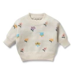 Tops & Pants*Wilson + Frenchy Wilson & Frenchy Organic Knitted Jacquard Jumper