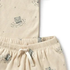 Sleepwear & Pjs*Wilson + Frenchy Wilson & Frenchy Organic Pointelle Short Sleeve Pyjamas