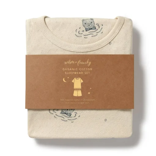 Sleepwear & Pjs*Wilson + Frenchy Wilson & Frenchy Organic Pointelle Short Sleeve Pyjamas