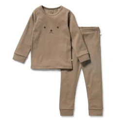 Sleepwear & Pjs*Wilson + Frenchy Wilson & Frenchy Organic Rib Long Sleeve Pyjamas