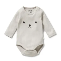 Bodysuits & Singlets*Wilson + Frenchy Wilson & Frenchy Organic Rib Long Sleeved Bodysuit