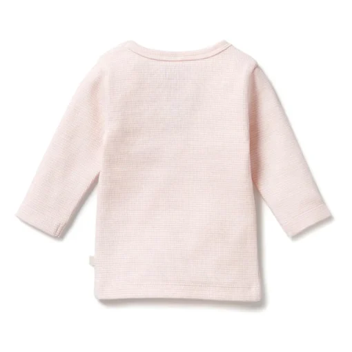 Tops & Pants*Wilson + Frenchy Wilson & Frenchy Organic Stripe Rib Long Sleeve Top