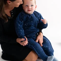 Sleeping Suits*Woolbabe Duvet Sleeping Suit with Sleeves