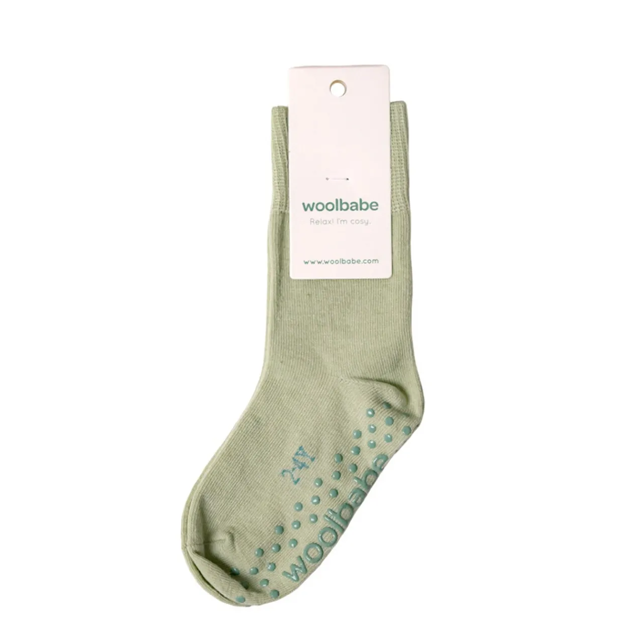Accessories*Woolbabe Merino Organic Cotton Sleepy Socks - Clearance