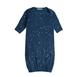 Sleepwear & Pjs|Merino Clothing & Sleepwear*Woolbabe Merino/Organic Cotton Gown - Limited Edition Tekapo Stars