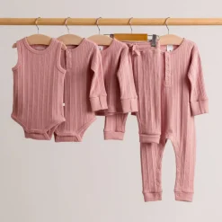 Bodysuits & Singlets|Merino Clothing & Sleepwear*Woolbabe Merino/Organic Cotton Singletsuit - Daydream Collection