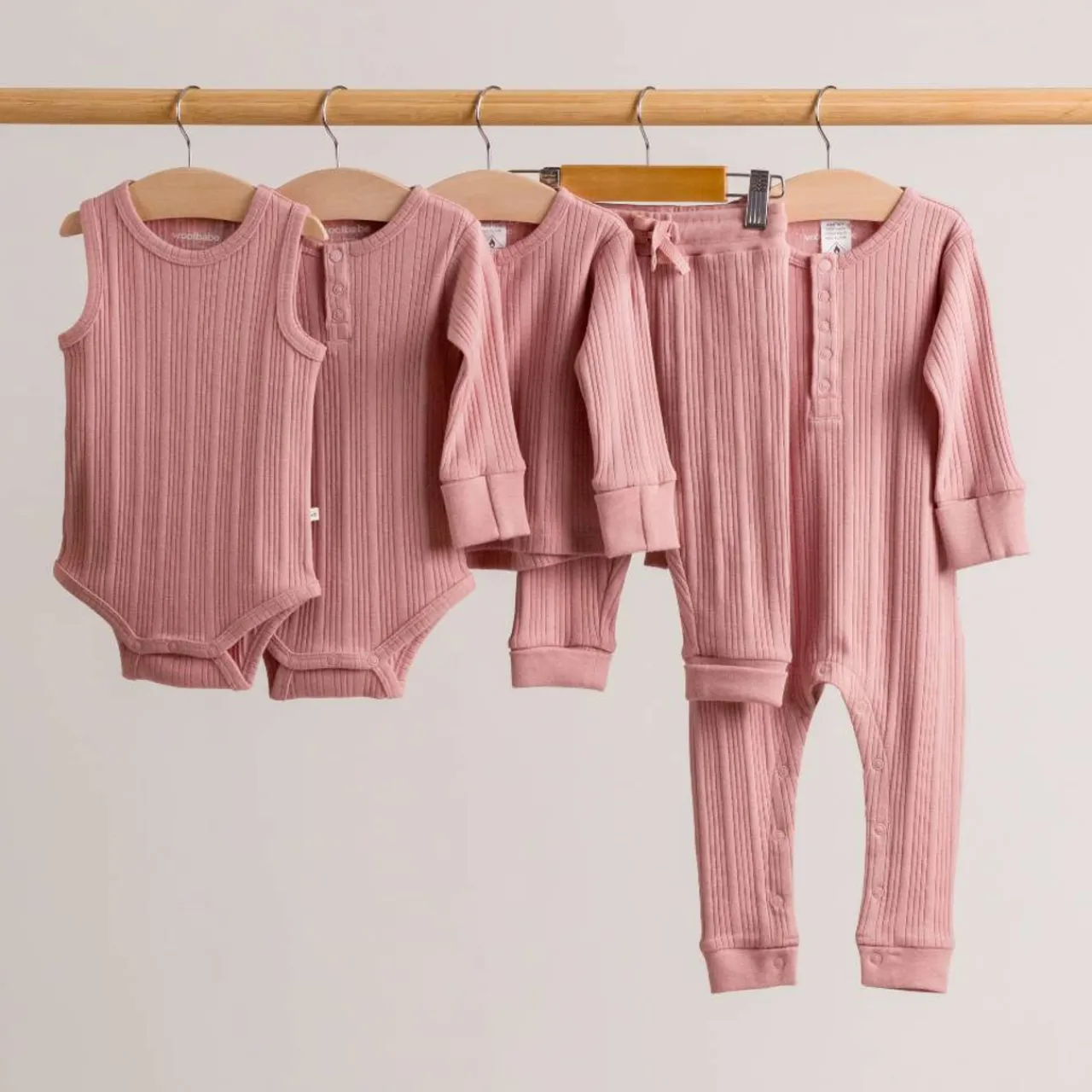 Bodysuits & Singlets|Merino Clothing & Sleepwear*Woolbabe Merino/Organic Cotton Singletsuit - Daydream Collection