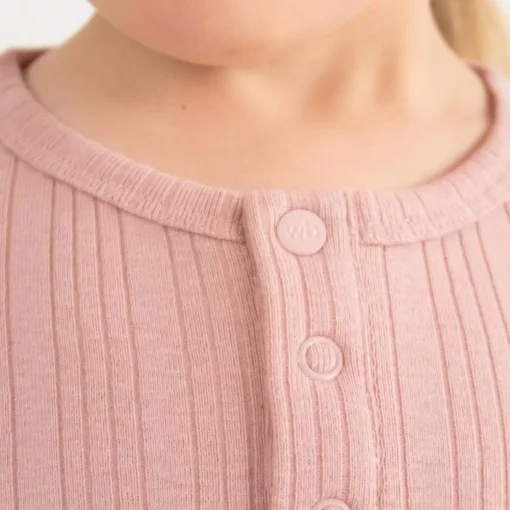 Tops & Pants|Merino Clothing & Sleepwear*Woolbabe Merino/Organic Cotton Long Sleeve Henley Top - Daydream Collection