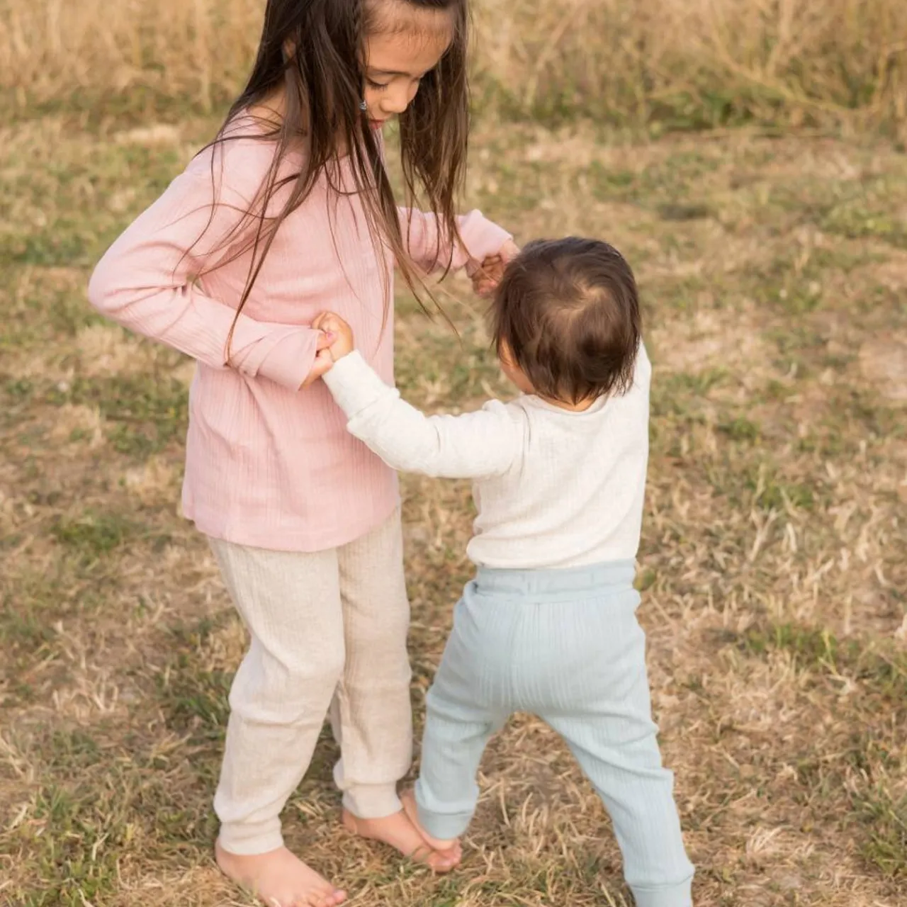 Tops & Pants|Merino Clothing & Sleepwear*Woolbabe Merino/Organic Cotton Long Sleeve Henley Top - Daydream Collection