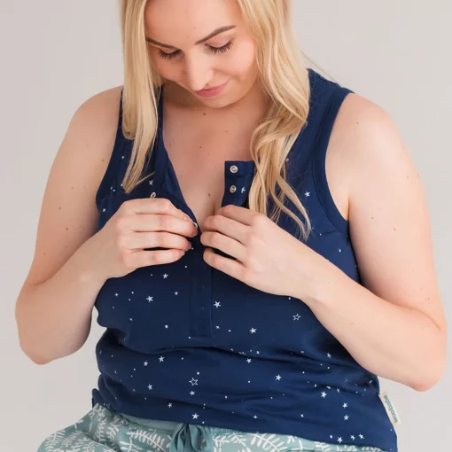 Gifts For Mum|Lounge Wear*Woolbabe Relax! Henley Tank