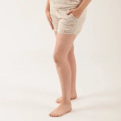 Grown Ups*Woolbabe Relax! Lounge Shorts - Sale Dune Sunburst