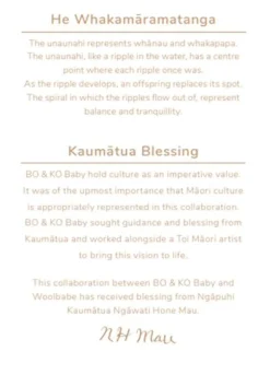 Mid Season Sleeping Bags*Woolbabe X BO & KO Collab Mini 3-Seasons Flax Ngaru