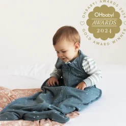 Mid Season Sleeping Bags*Woolbabe X BO & KO Collab Mini 3-Seasons Flax Ngaru