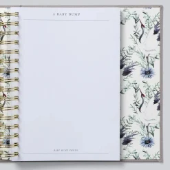 Gifts For Mum*Write To Me - Bump - My Pregnancy Journal - Light Grey