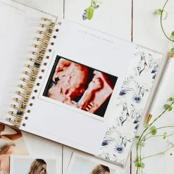 Gifts For Mum*Write To Me - Bump - My Pregnancy Journal - Light Grey