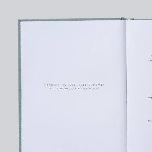 Gifts For Mum*Write To Me - IVF Journal Grey
