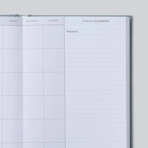 Gifts For Mum*Write To Me - IVF Journal Grey