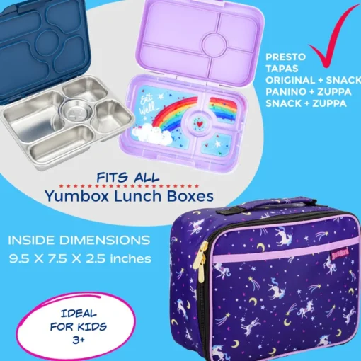 Insulated Bags, Totes & Ice Packs|Lunch Boxes, Snack Boxes & Insulated Bags*YumBox Classic Lunch Bag